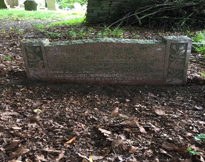 gravestone braddock