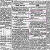 Auctions Notices from Newspaper cuttings : 1851 - 1859