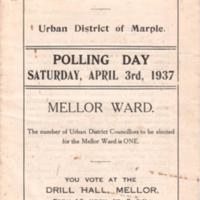 Election Material for UDC : 1937