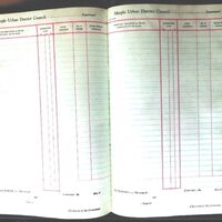 Example of Ledger Pages used by Marple U D C