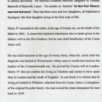 Post Civil War Declaration. Short biography Henry Bradshaw