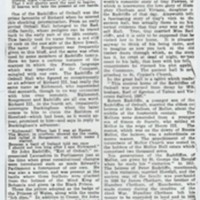Newspaper articles relating to Mellor Hall