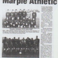 Newspaper Cuttings relating to Local Sporting Clubs, Events &amp; Buildings