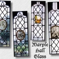 Glass Window Panels from Marple Hall : 1996