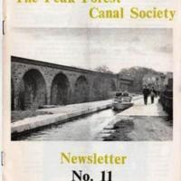 Peak Forest Canal Society Newsletters :  1966 - 1985