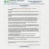 Strines Residents&#039; Association Printout : 2004 : Appeal Decision