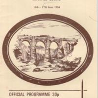 Booklet : Tenth Anniversary Boat Rally Marple Locks : 1984
