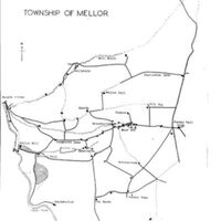 Map of the Township of Mellor