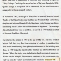Brief History of Henry Bradshaw Isherwood