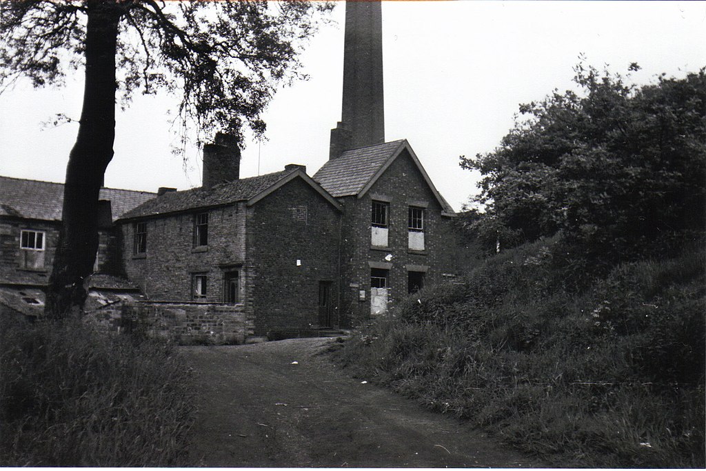 1024px Wood Mill Woodley just prior to demolition 1963
