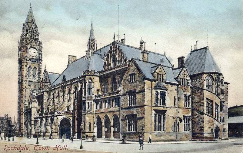 Rochdale Towh Hall 1909