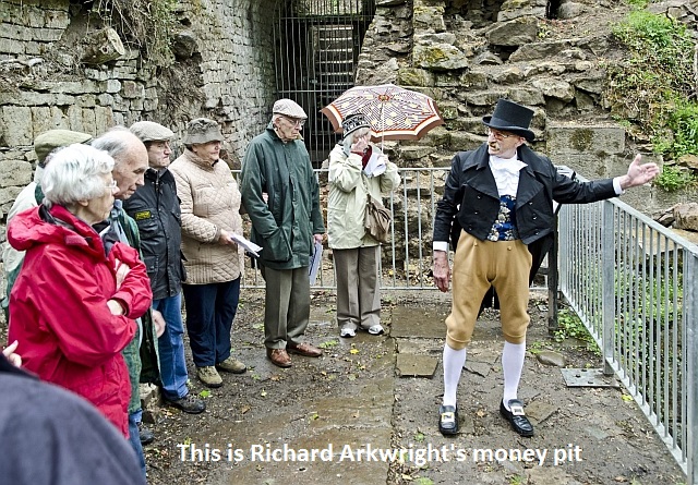 This is Richard Arkwright's money pit